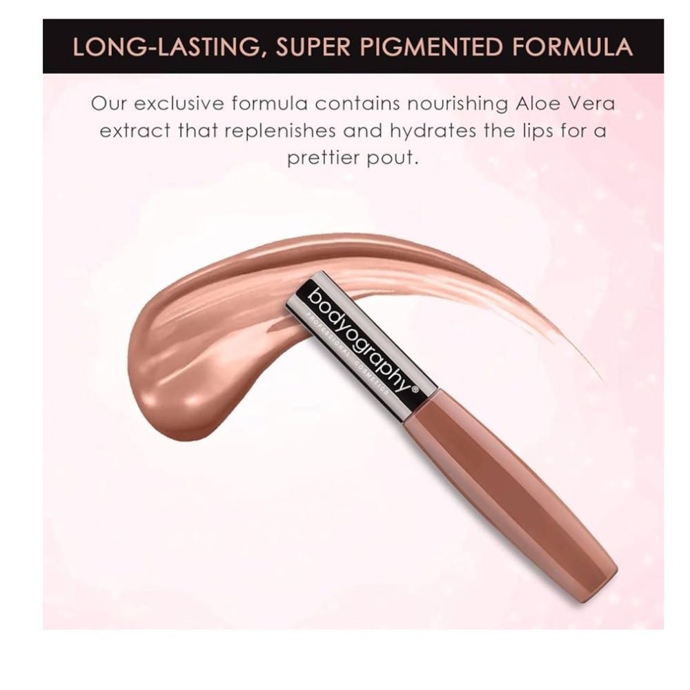 Bodyography Lip Vapor Lip Gloss 👄 Sugar